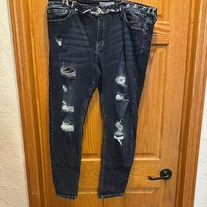 KanCan Distressed Blue Jeans